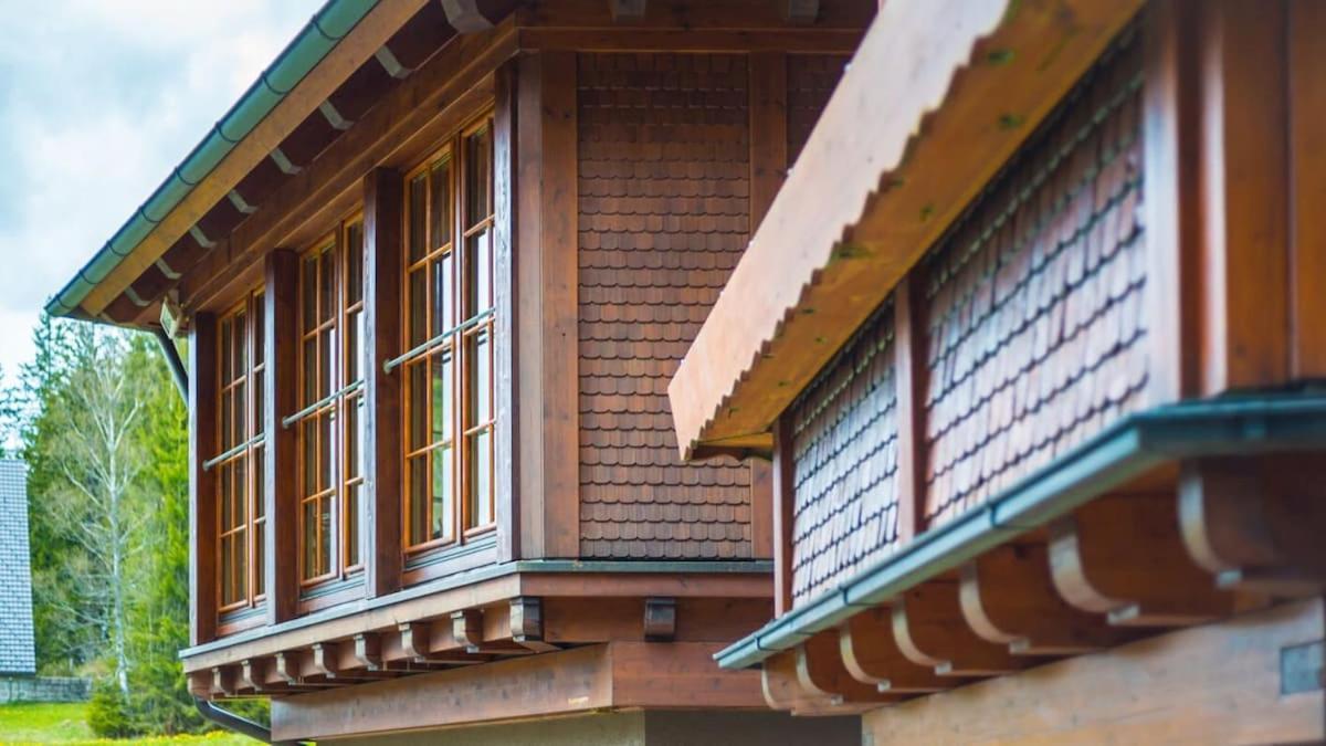 Schwarzwald Lodge Inselklause Schönwalde Eksteriør billede